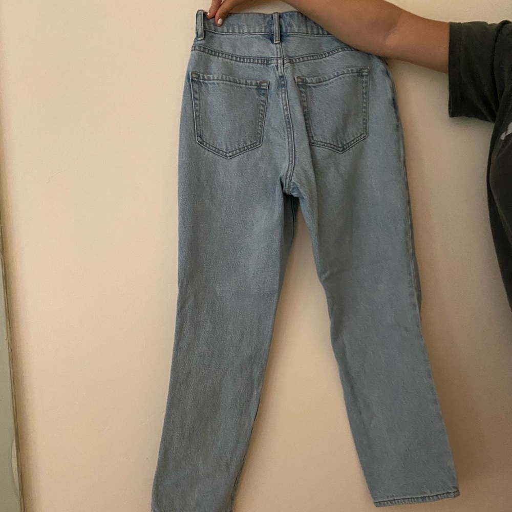 Light blue jeans